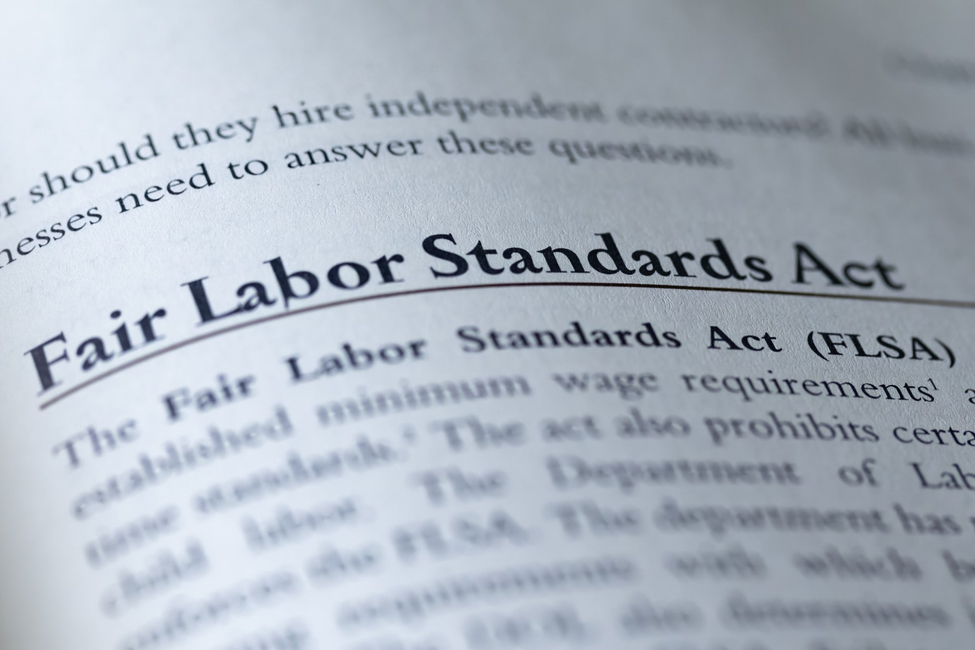 FLSA Audit: Ensure Fair Classification & Wage Compliance